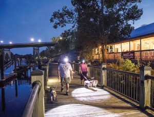 The riverwalk offers the perfect opportunity for recreation. It is also located near plenty of restaurants. (Photo provided)