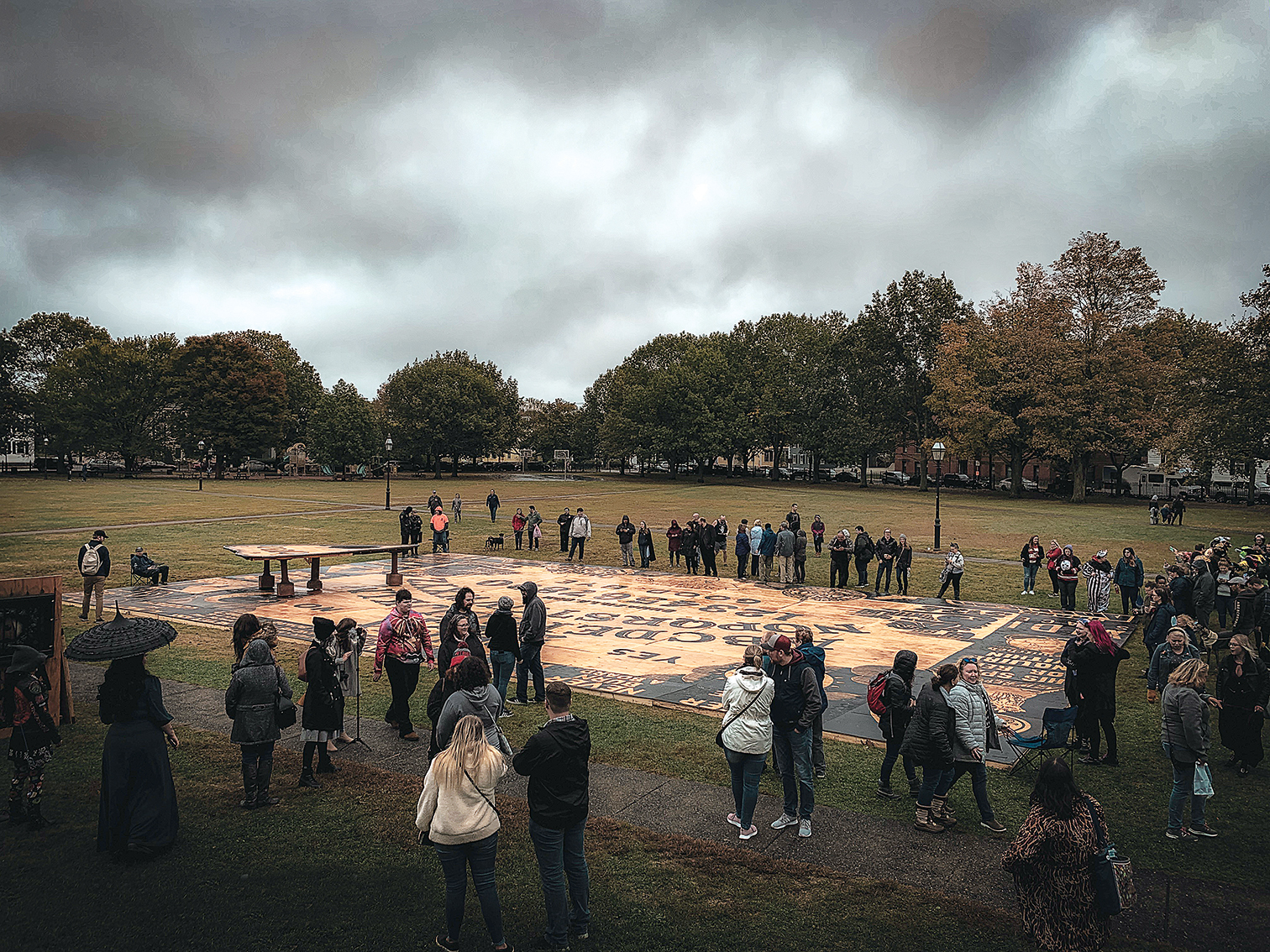 Largest Ouija Board Salem, Massachusetts