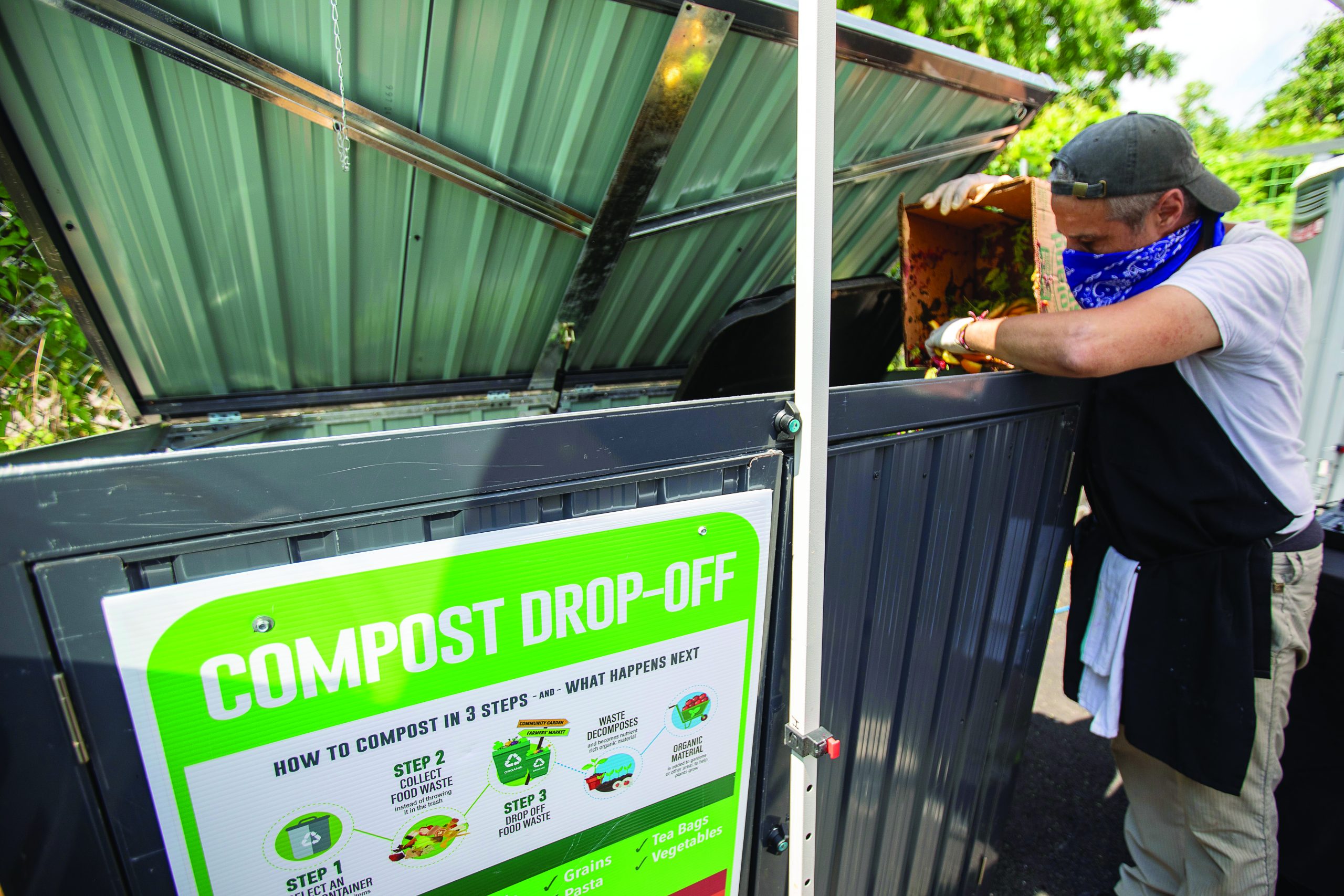 design and create a presentation about your city composting program