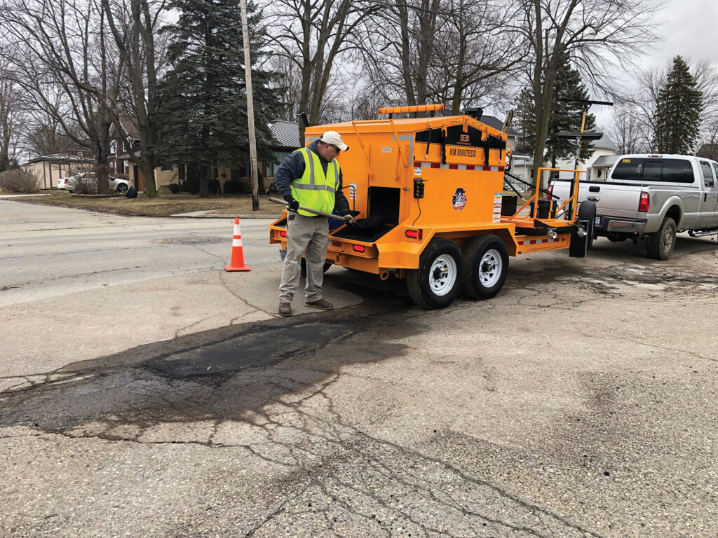 pothole patching