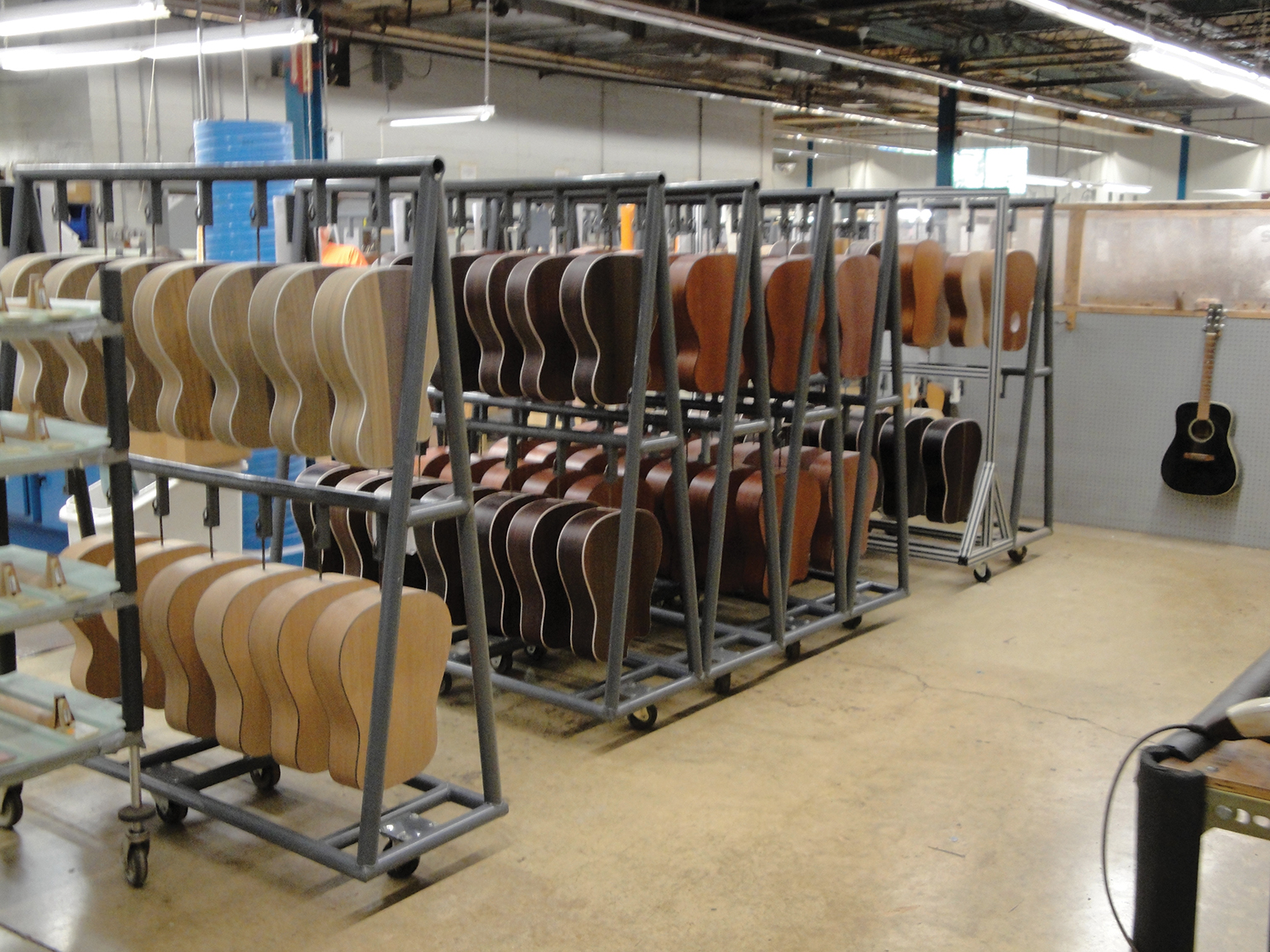 Stringing along at the Martin Guitar Factory and Museum