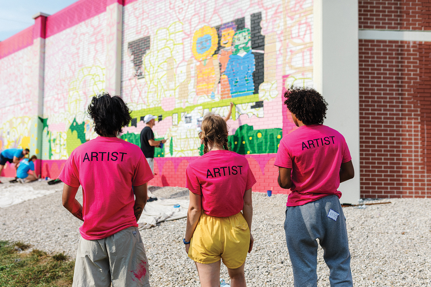 Public art cultivates a sense of place in rights of way