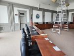 No6: As part of the restoration efforts, new carpet and paint have been applied to the interior rooms. The building is almost ready for the employees to return and resume operations. (Photo provided by Elkins, W. Va.)