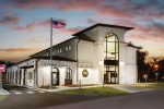 No2: The front entrance to the new City Hall. (Photo provided by Newberry, Fla.)