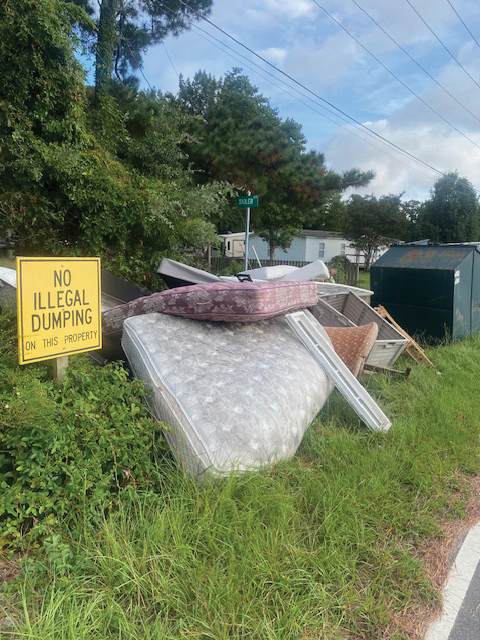 Illegal dumping is a messy problem for municipalities